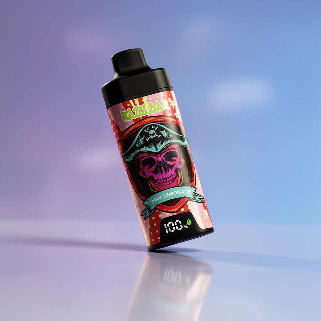 hf_20260329_145715_eca94a9f-2907-4c2c-95b5-c24366b24599 Razz Bar 40K - Pink Lemonade - Billede 1