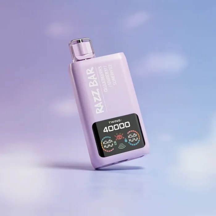 Razz Bar 40K - Strawberry Watermelon / Grape Ice - CloudyPouch