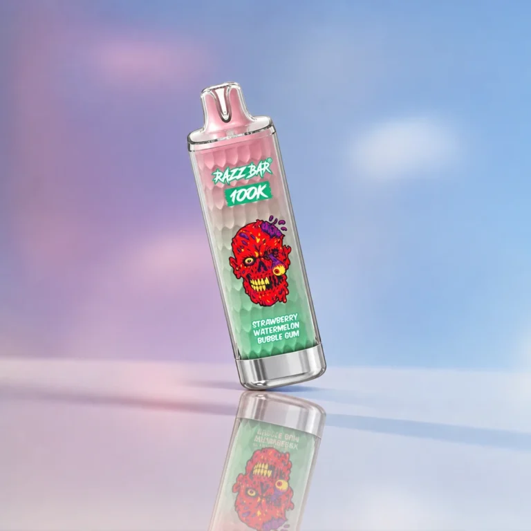 Razz Bar 100k - Strawberry Watermelon Bubble Gum